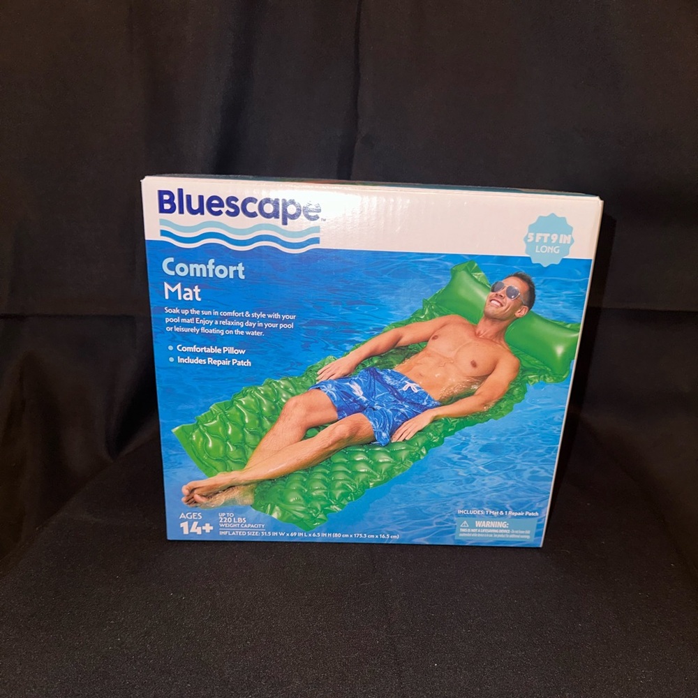 💚NIB🌊 Green Pool Mat Float